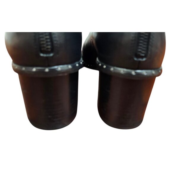 Rag & Bone Willow Stud Leather Boots In Black Size EU 41/US 11 - Picture 10 of 16